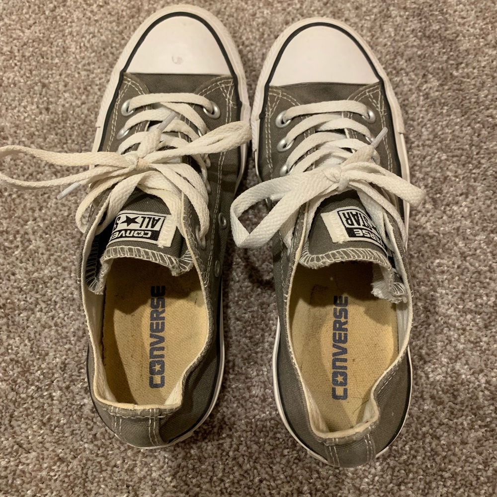 Olive Green Converse All Stars